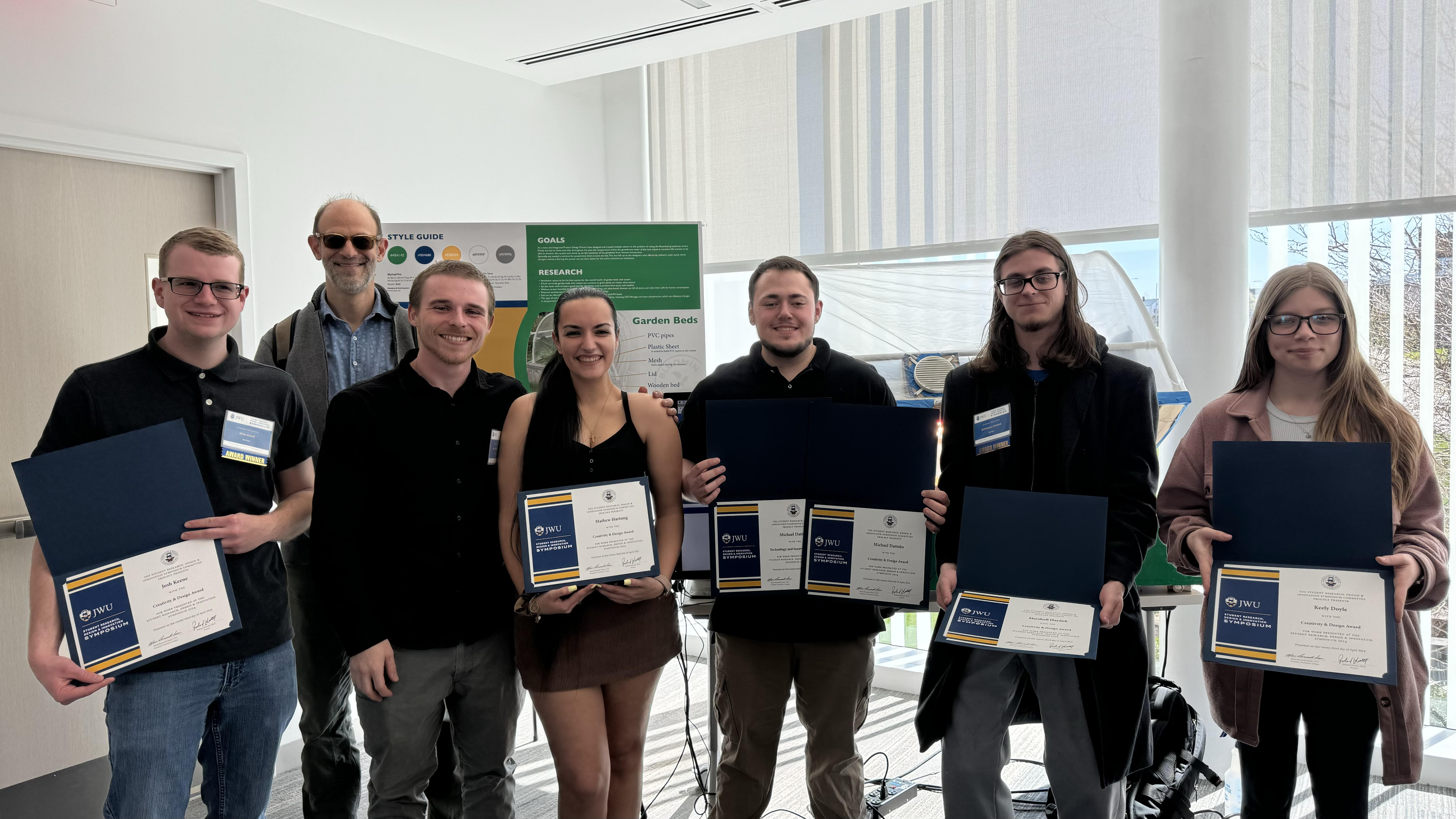 JWU Research Symposium 2024 award for Creativity and Design