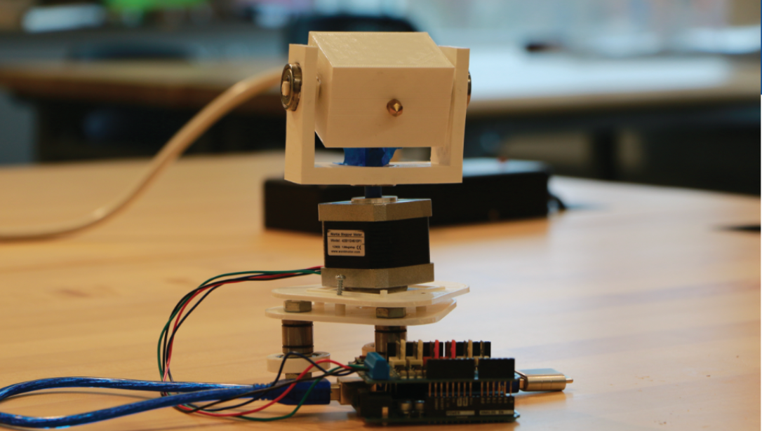 EcoPrint printer prototype development image
