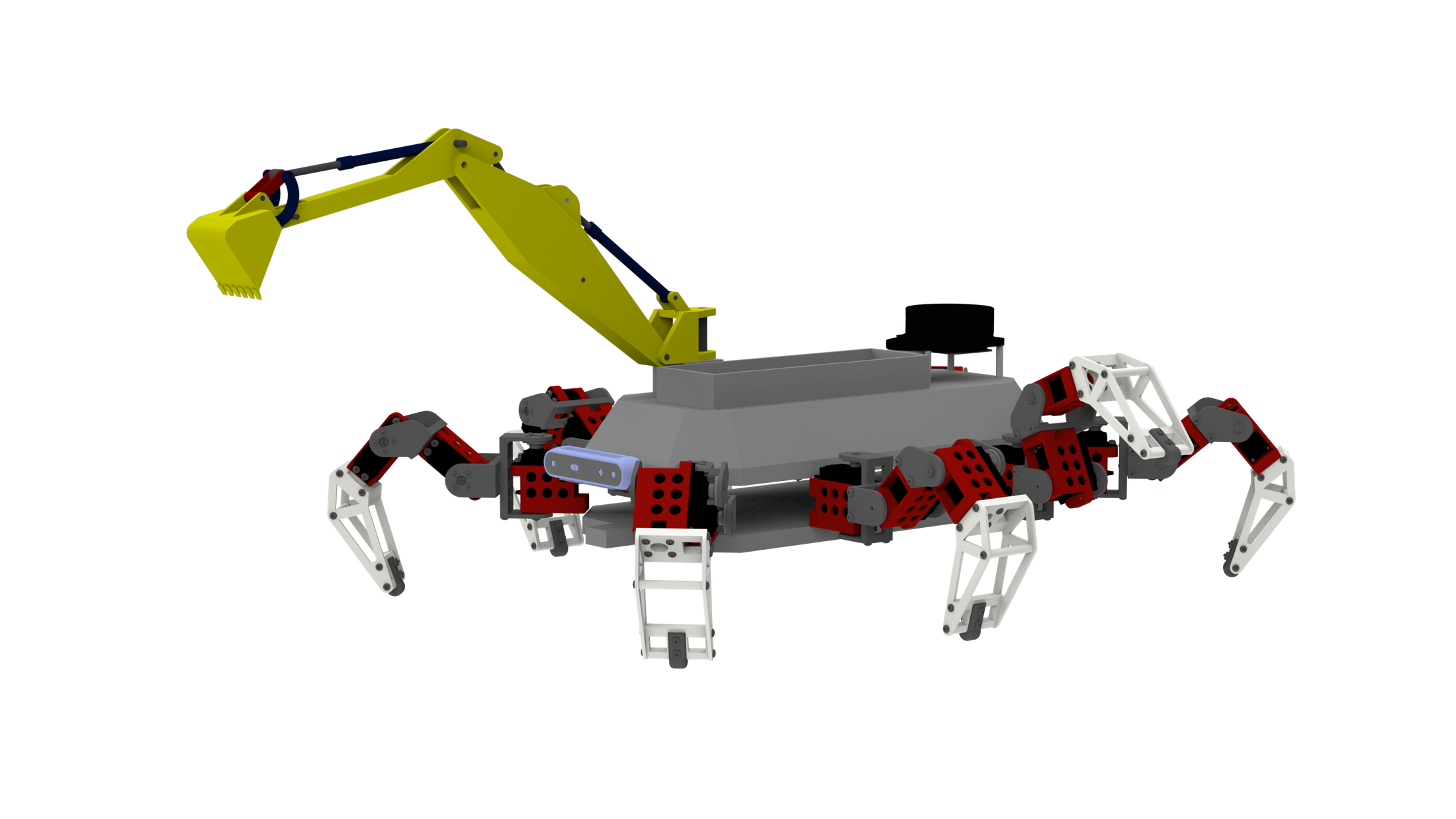 M.A.R.T.I.A.N. autonomous Mars construction robot render